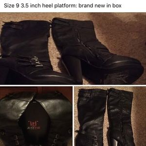 JustFab platform boots